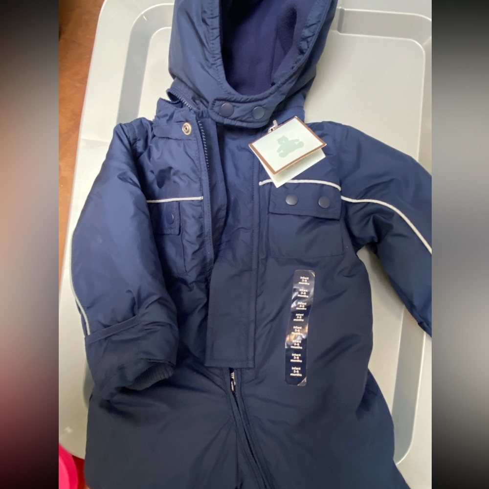Baby boy snowsuit